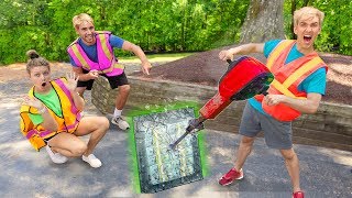 CRACKING OPEN $1 MILLION UNBREAKABLE BOX with POWER TOOL GADGETS!! (Spinning Mystery Wheel Decides)