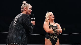 Toni Storm Bullies Taya Valkyrie On Aew Rampage Jul. 14, 2023