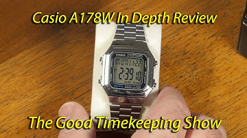 Casio A178W In Depth Review