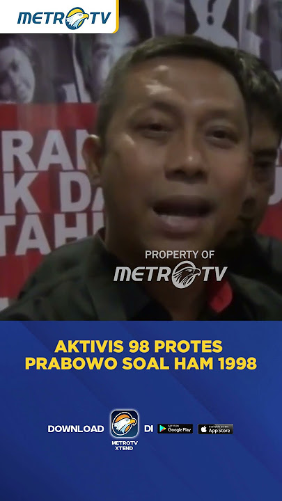 Begini Protes Aktivis 98 ke Prabowo Soal HAM 1998 #shorts