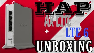 Mikrotik hAP ax lite LTE6 – High-Speed 4G LTE WiFi Router 😍#mikrotik  #networking  #techunboxing