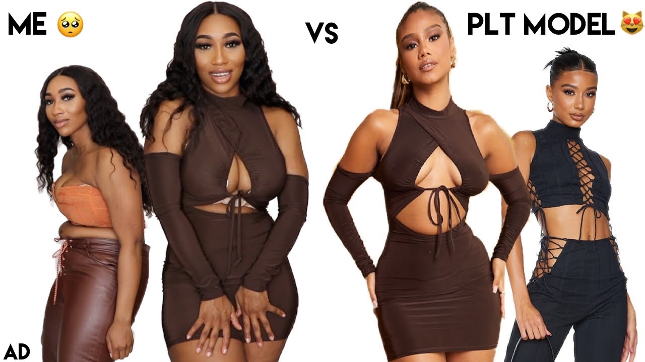 ME vs PRETTY LITTLE THING MODEL IG BADDIE HAUL PLT ARE WILD FOR