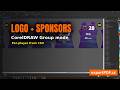 CorelDRAW Group Mode: Logo Inside Number + Per-Player Sponsors from CSV | ExportPDF