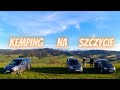 Wjechaliśmy na szczyt ⛰️ i zostaliśmy na noc 🌛- górska przygoda 😃