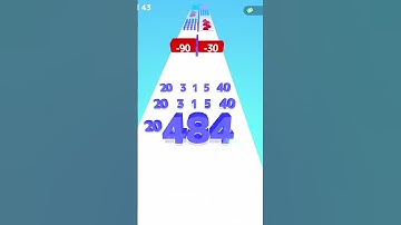 Number Master: Run and Merge Gameplay #gaming #shorts