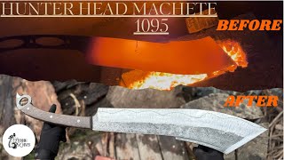 Making process of Monster Hunter Head machete 1095
