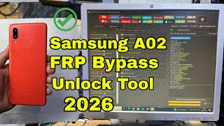 Samsung A02 FRP Bypass Unlock Tool 2026