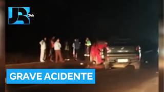 Serious accident leaves three dead and eight injured on BR-040 in Itabirito (MG)