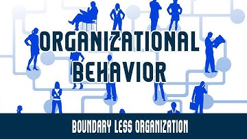 Organisational Structure | Boundary less Organization |Types Of Boundary less Organizations |Part 14