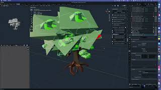 Internal Workflows: Solid Foliage Trees