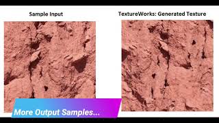 TextureWorks: Original Texture Synthesizer PBR Quick Demo