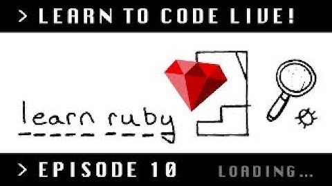 Learn To Code Live Episode 10 - Creating a hangman app in Ruby NO DEBUGGER! - Finished