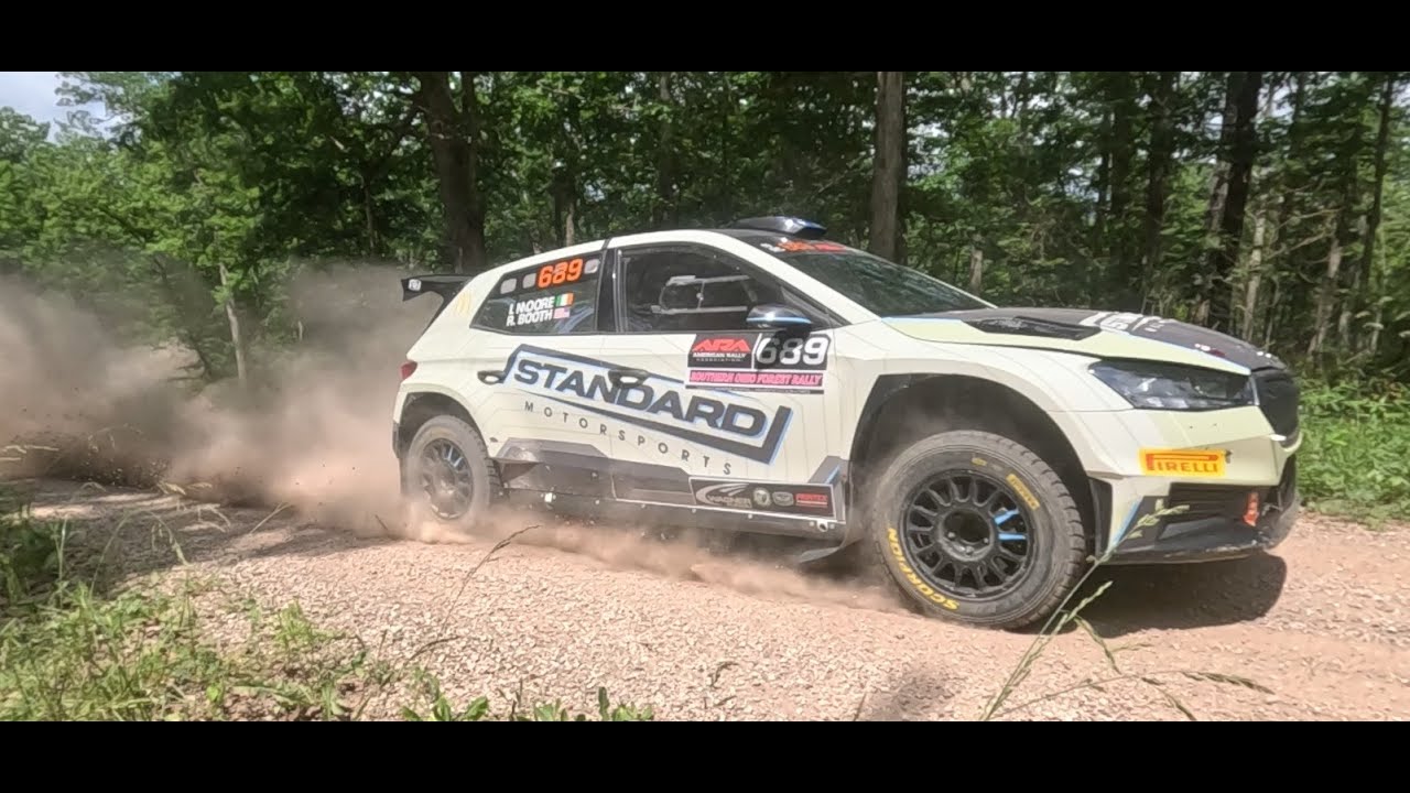 Ryan Booth Rally Southern Ohio Forest Rally SOFR 2025 - Ryan Booth - YouTube