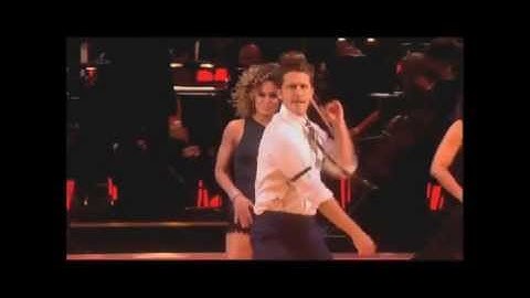 Sarita Piotrowski with Matthew Morrison