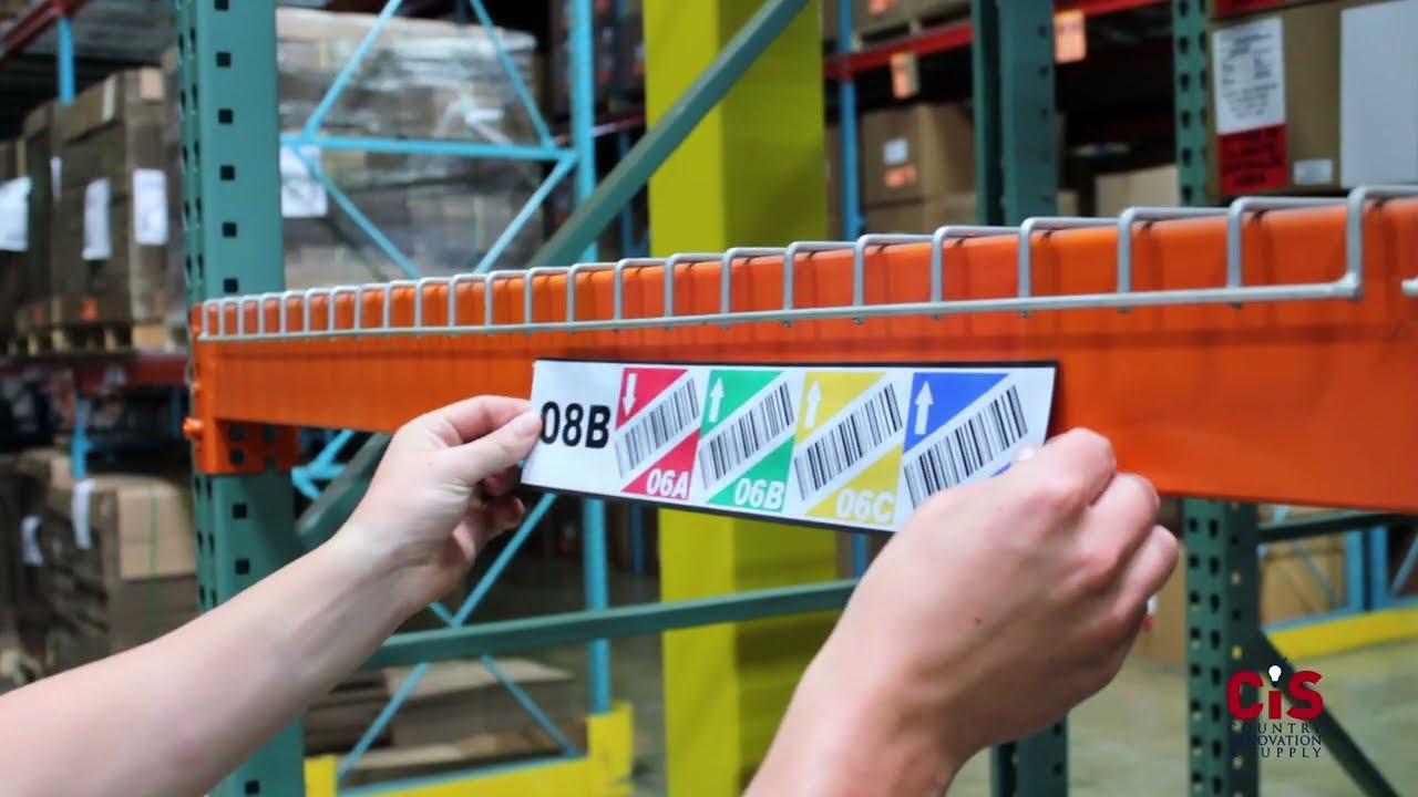 Video thumbnail: Warehouse Rack Labels and Signage Capabilities