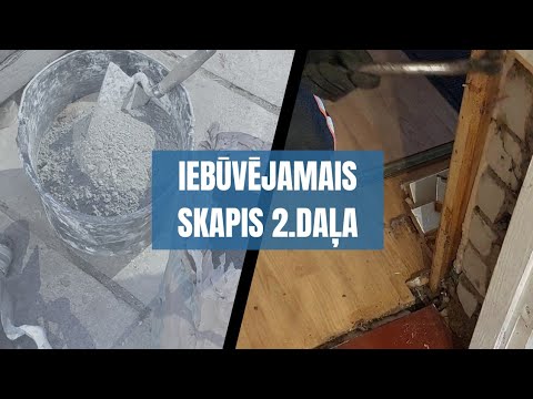 🗄️⚒️ Iebūvējamais skapis