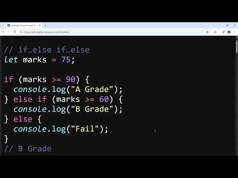 Conditional Statements in JavaScript - Day 5