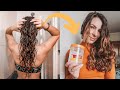 I've finally  found my best affordable gel for wavy hair! // Cantu gel on Wavy Hair