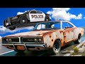 Police Chase with OLD RUSTY CARS was a BAD IDEA in BeamNG Drive Mods!