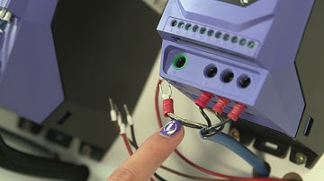 Connecting and commissioning an Invertek Drives Optidrive E3 variable frequency drive