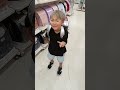 ランドセル買ってもらって喜ぶ息子
