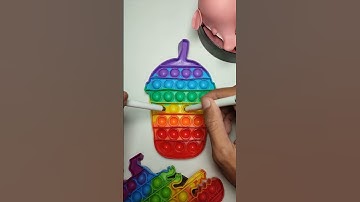 BEAUTIFUL POP IT ASMR FIDGET-211 #asmr #satisfying #shorts #games