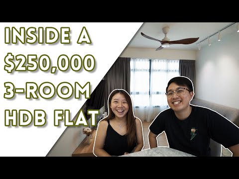 Inside A $250k 3-Room HDB Flat