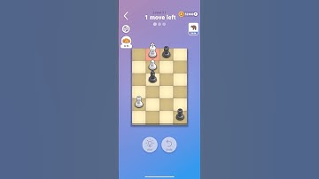 Pocket Chess Bear Weekly Event Level 11 #matein2 #chess #game