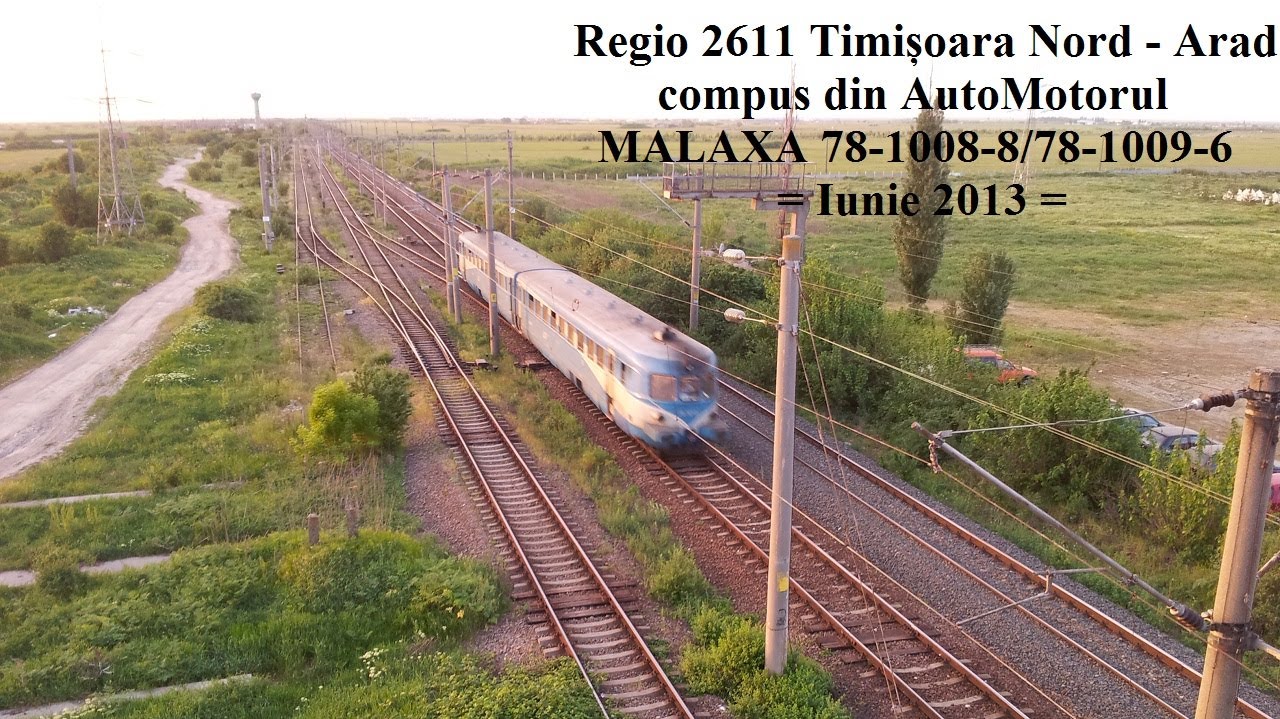 AutoMotor Malaxa 1000: R 2611 Timișoara - Arad [August, 2013] মোটর