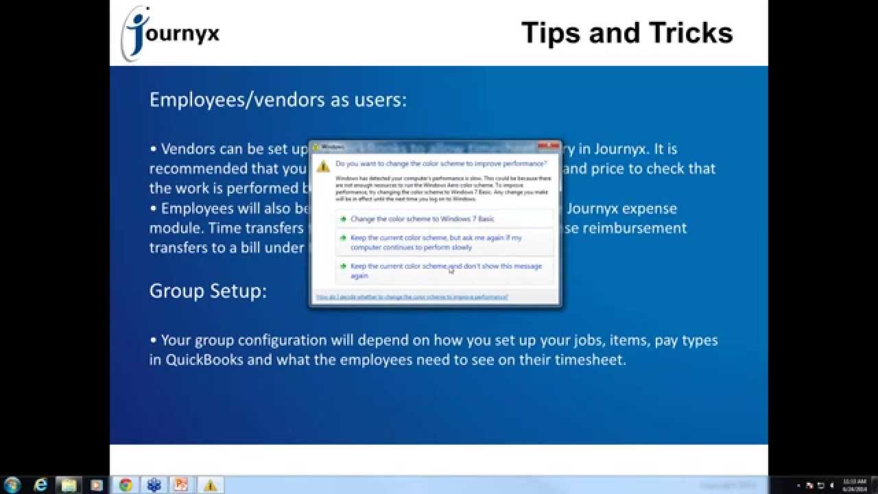 Journyx Accountlink for QuickBooks YouTube