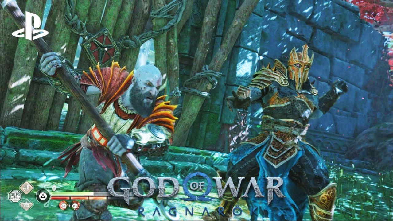 Kratos Vs Odin's Captain Fiske Boss Fight | God of War Ragnarok