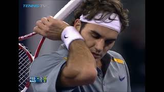 Tennis Masters Cup 2006 SF - R.Federer vs R.Nadal Highlights