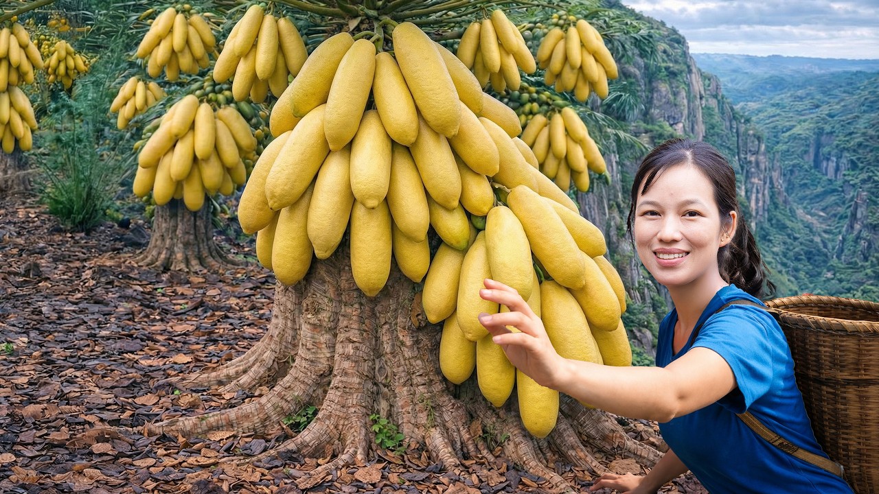 Harvesting of Mutated Pomelos | The Unusually Large Pomelos Sell Out Quickly at the Village Market