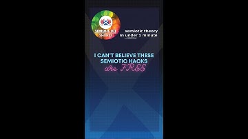 I Can’t Believe These Semiotic Hacks are FREE #shorts