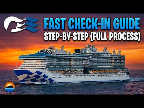 Princess Cruises Check-In Tutorial | Full Process Breakdown