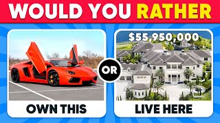 Would You Rather Luxury Edition  HARDEST Luxury Choices You'll Ever Make