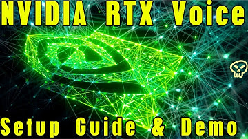 NVIDIA RTX Voice Demonstration & Setup Guide