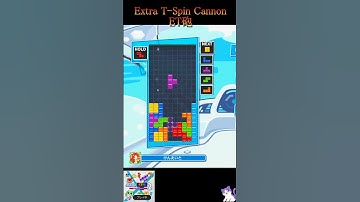 ET砲 (Extra T-Spin Cannon)【ぷよぷよテトリス2】 [初心者用・練習用]  #テトリス #ぷよぷよテトリス2 #ぷよテト2  #Tetris