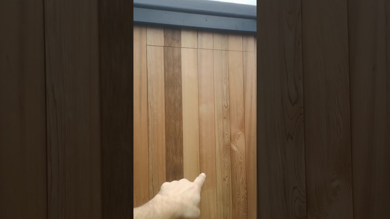 How To | Matching Grain | Cedar Cladding | Secret Door | Garden Office | JC Timber Roof Specialist
