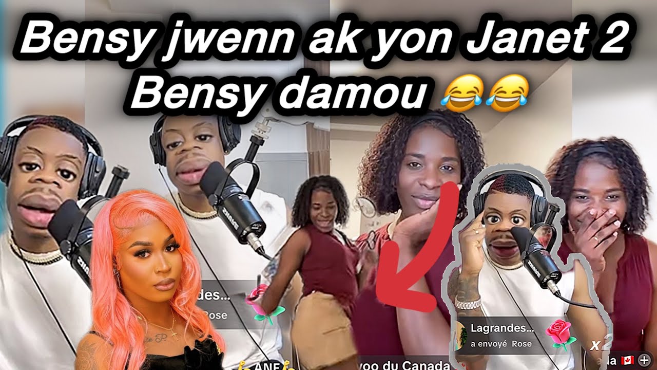 😂 Bensy Jwenn ak Tatijanet #2 😱😂 Tati neyou kap bay bensy Tizz 😂 vinn ri