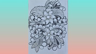 #pattern 56 zentangleart stepbystep for beginners #doodle#zen#zentangle#mandala#tangle#zentangleart