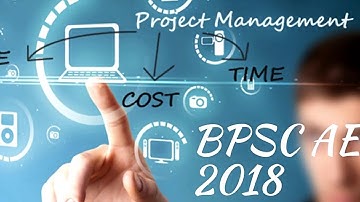 General Engineering Science | PERT & CPM l Part-1 | for BPSC AE Exam 2018
