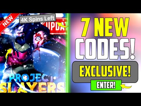 Roblox - Project Slayers Update 1.5 - Lista de codes e como resgatá-los