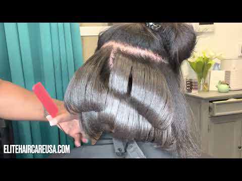 How to achieve volume on fine textured hair| Easy flat iron techniques that will change your life