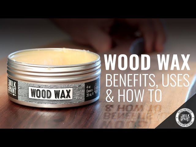 Real Milk Paint Wood Wax