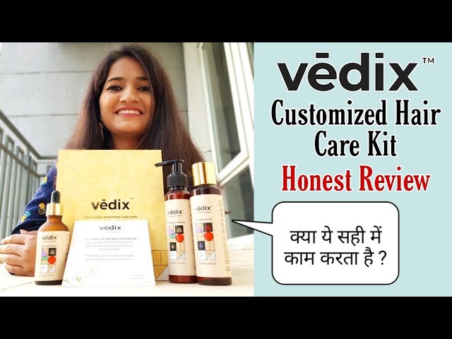 Vedix hair product review | Vedix honest review in hindi | vedix hair oil |  Vedix shampoo - YouTube