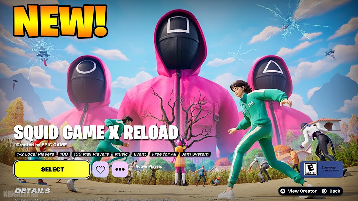 COMPLETE Fortnite Squid Game X Reload Tutorial! (EASY STEPS) How to PLAY Squid Game X Reload