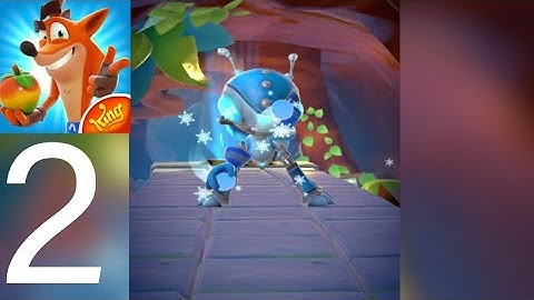 Crash Bandicoot : On The Run - Gameplay Walkthrough Part 2 - Wumpa Island (iOS, Android)