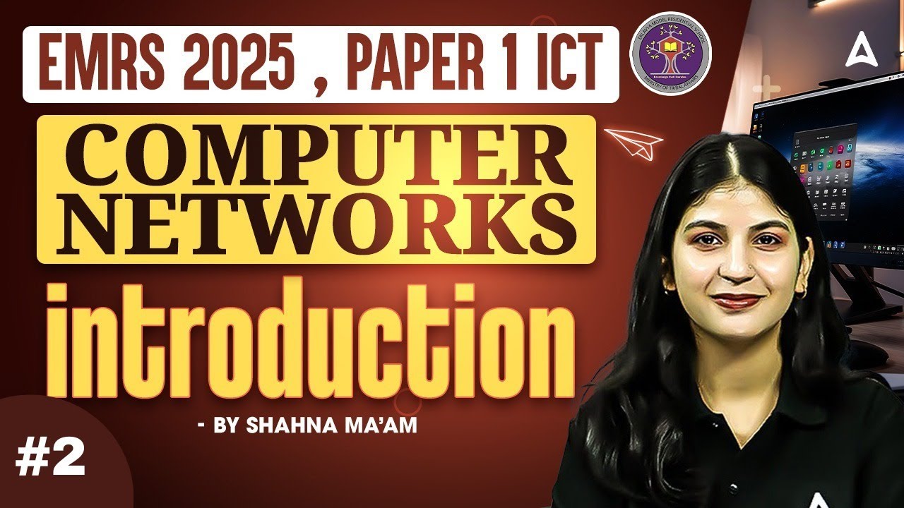 EMRS 2025 ICT Paper1 Computer networks | EMRS TGT/PGT Computer Basics Important Questions Shahna mam
