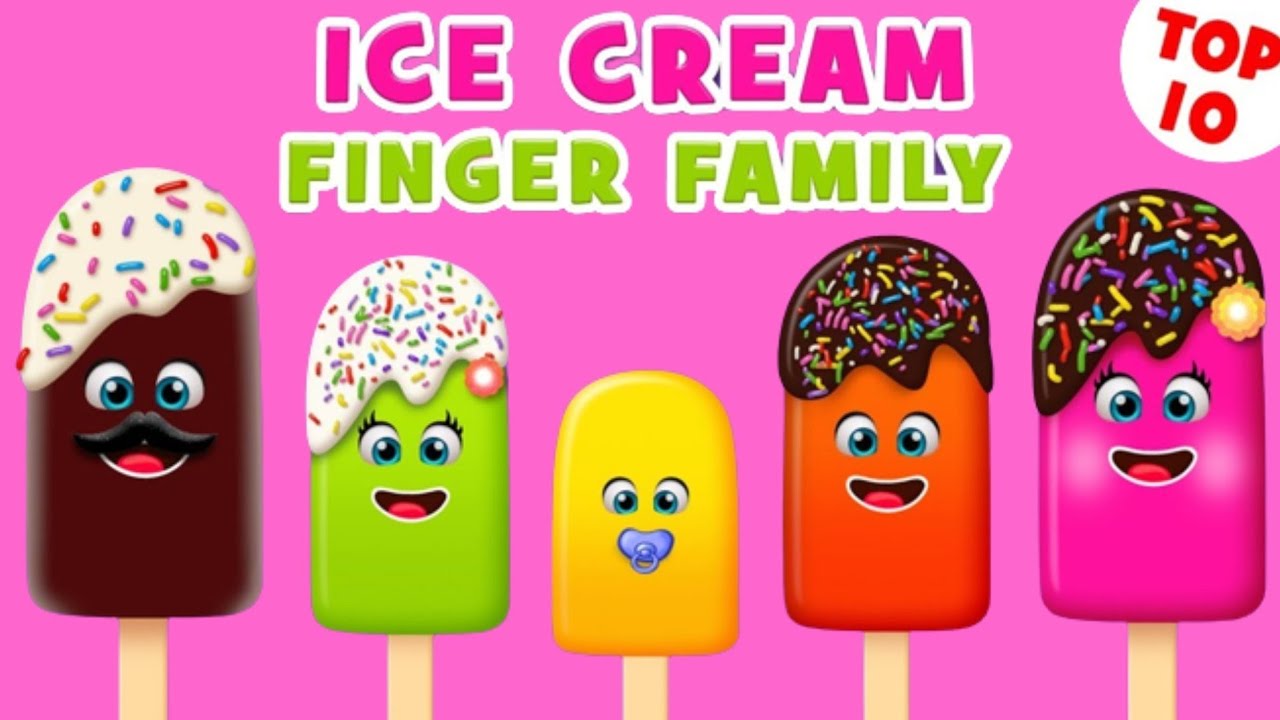 Ice Cream Finger Family & More Collection Ice Cream Finger Family Songs Ice Cream Song YouTube
